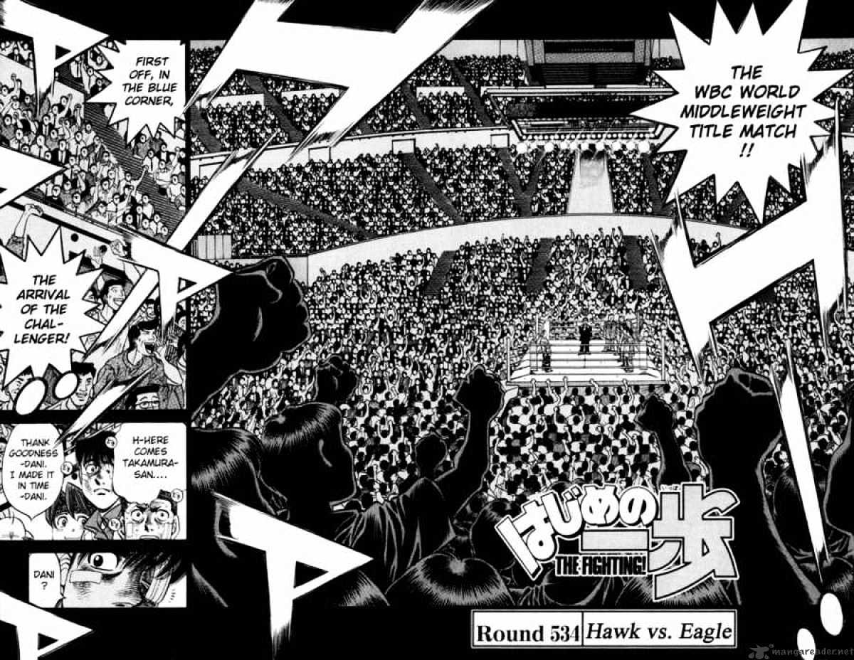 Hajime no Ippo: Fighting Spirit, Chapter 534 image 02